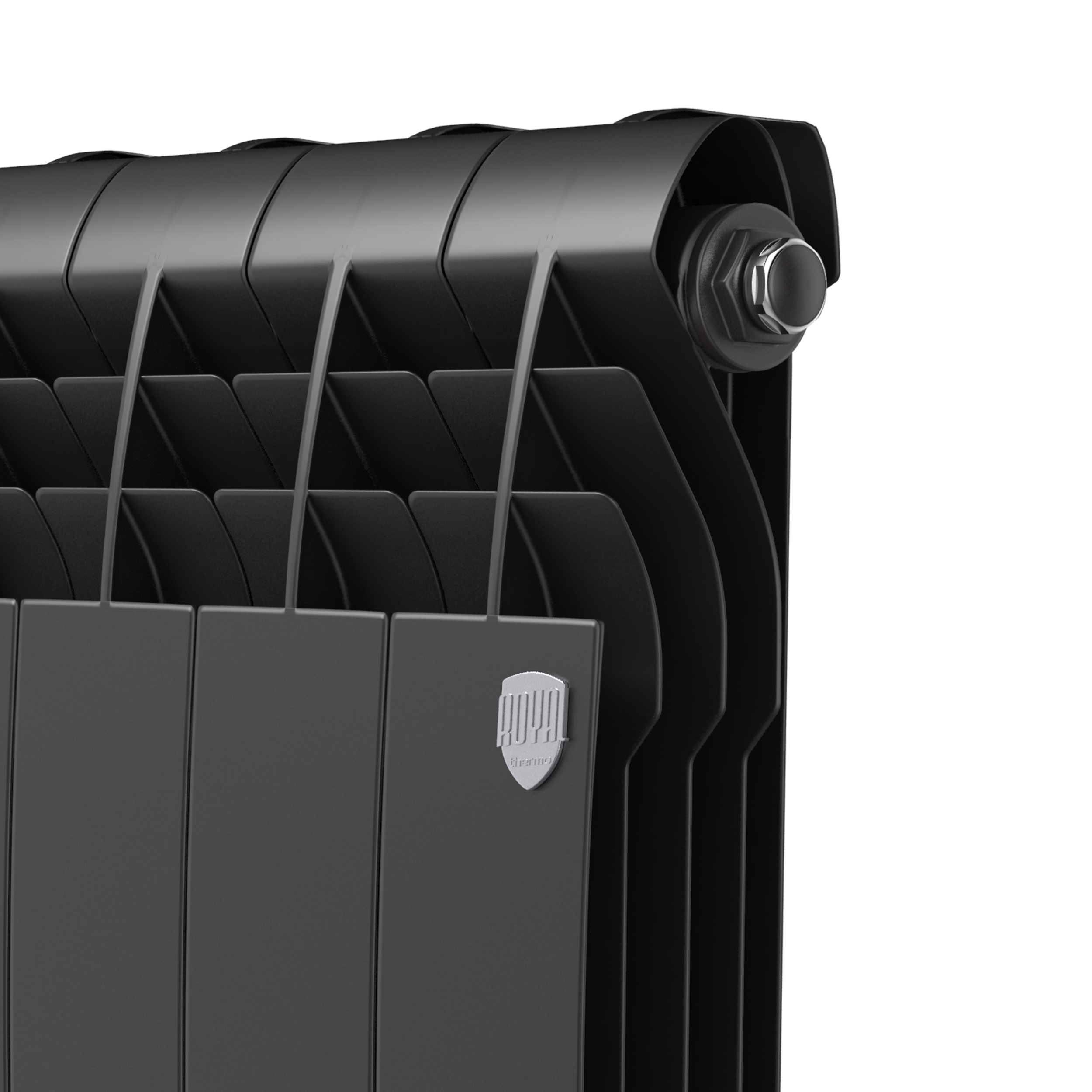 Радиатор Royal Thermo BiLiner 350 /Noir Sable - 8 секц.