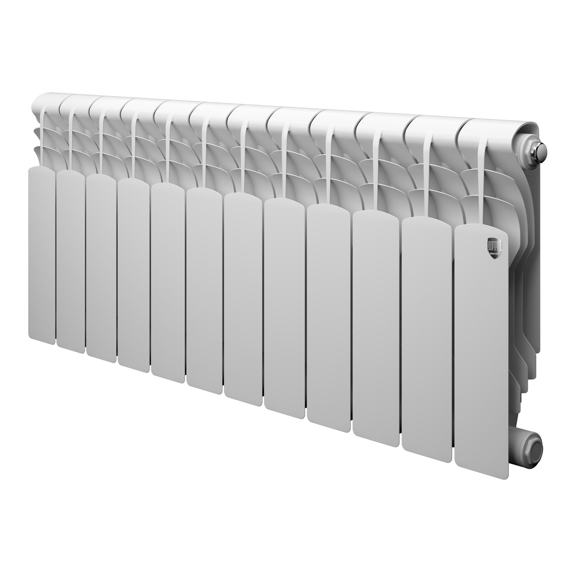 Радиатор биметаллический Royal Thermo Revolution B 350 - 12 секц.