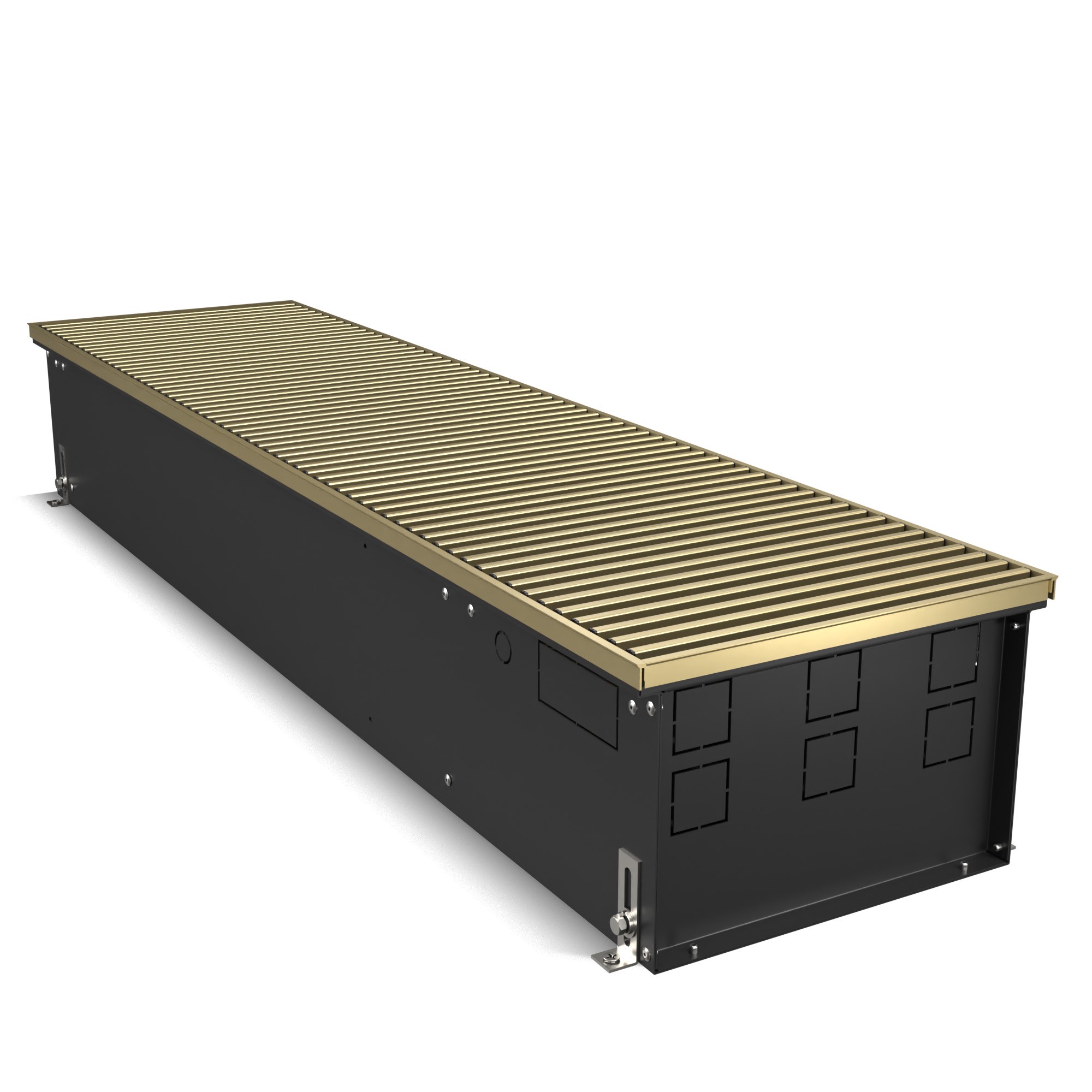 Конвектор внутрипольный Royal Thermo ATRIUM TURBO-190/300/800-DG-U-AU