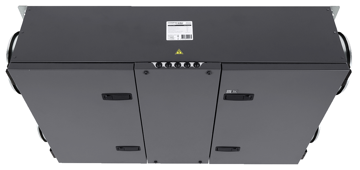 Приточно-вытяжная вентиляционная установка серии ZPVR-N 3200 PW EC NC