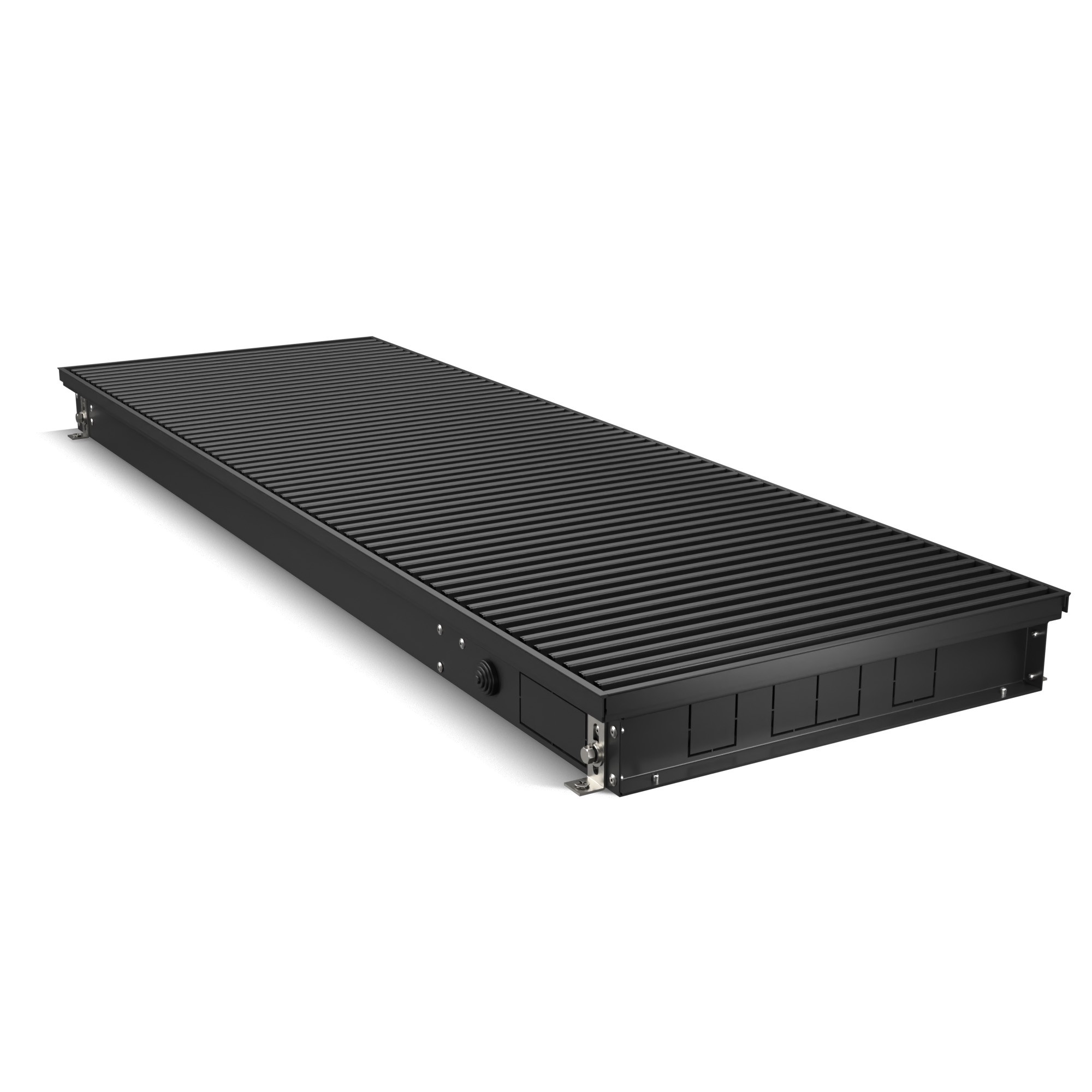 Конвектор внутрипольный Royal Thermo ATRIUM TURBO-80/400/1000-DG-U-BL