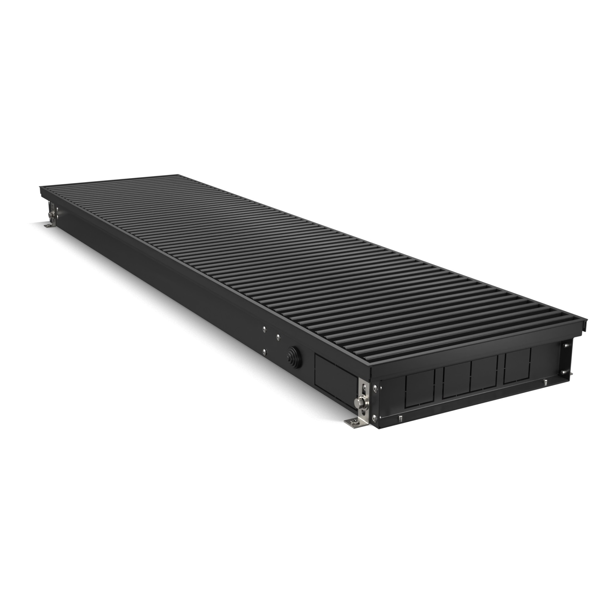 Конвектор внутрипольный Royal Thermo ATRIUM TURBO-80/300/1500-DG-U-BL