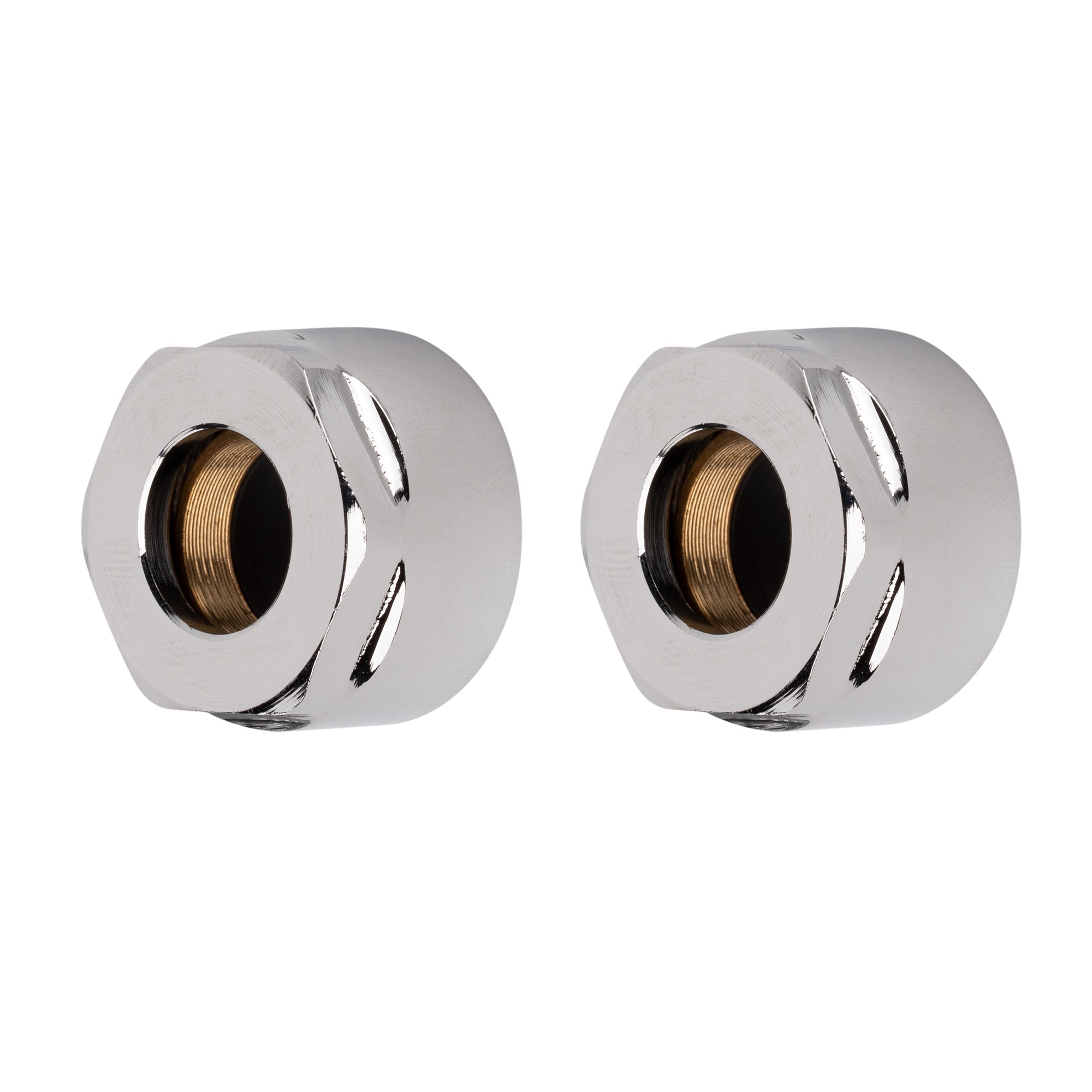 Набор подключения Royal Thermo Design 1/2" ВР - 15 мм (хром)