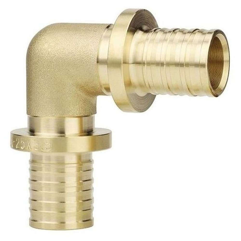 Угол VARMEGA Slide-fit 90 гр., равносторонний, 20, аксиальный, латунь, VM50812