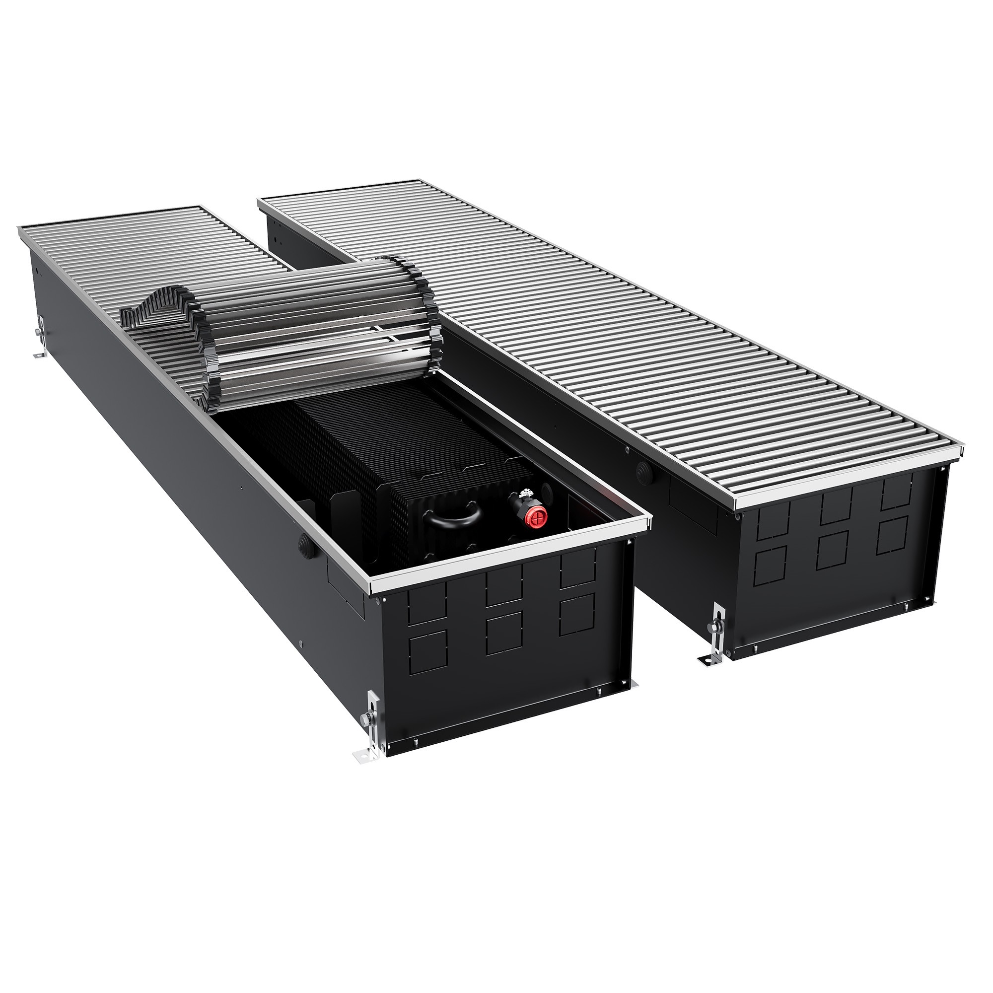 Конвектор внутрипольный Royal Thermo ATRIUM TURBO-190/300/1800-DG-U-NA