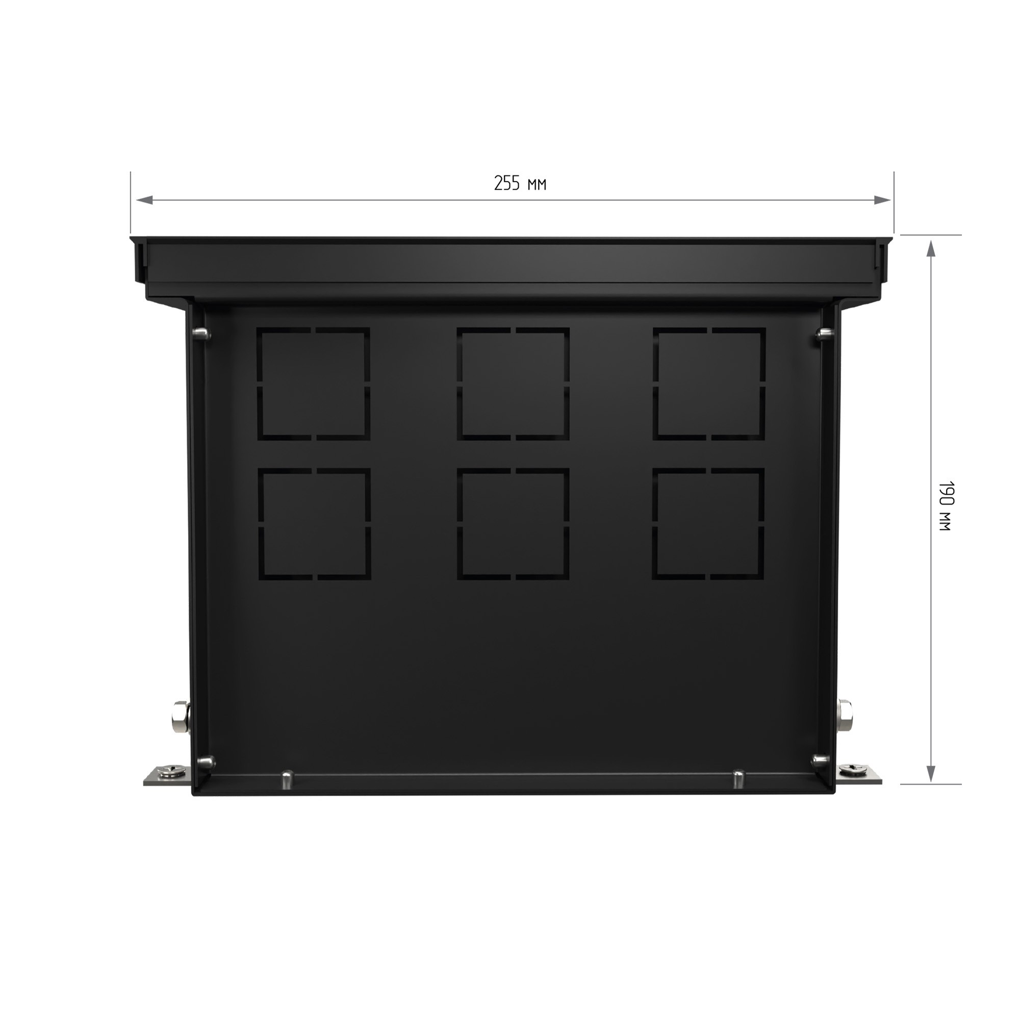 Конвектор внутрипольный Royal Thermo ATRIUM TURBO-190/250/2400-DG-U-DB
