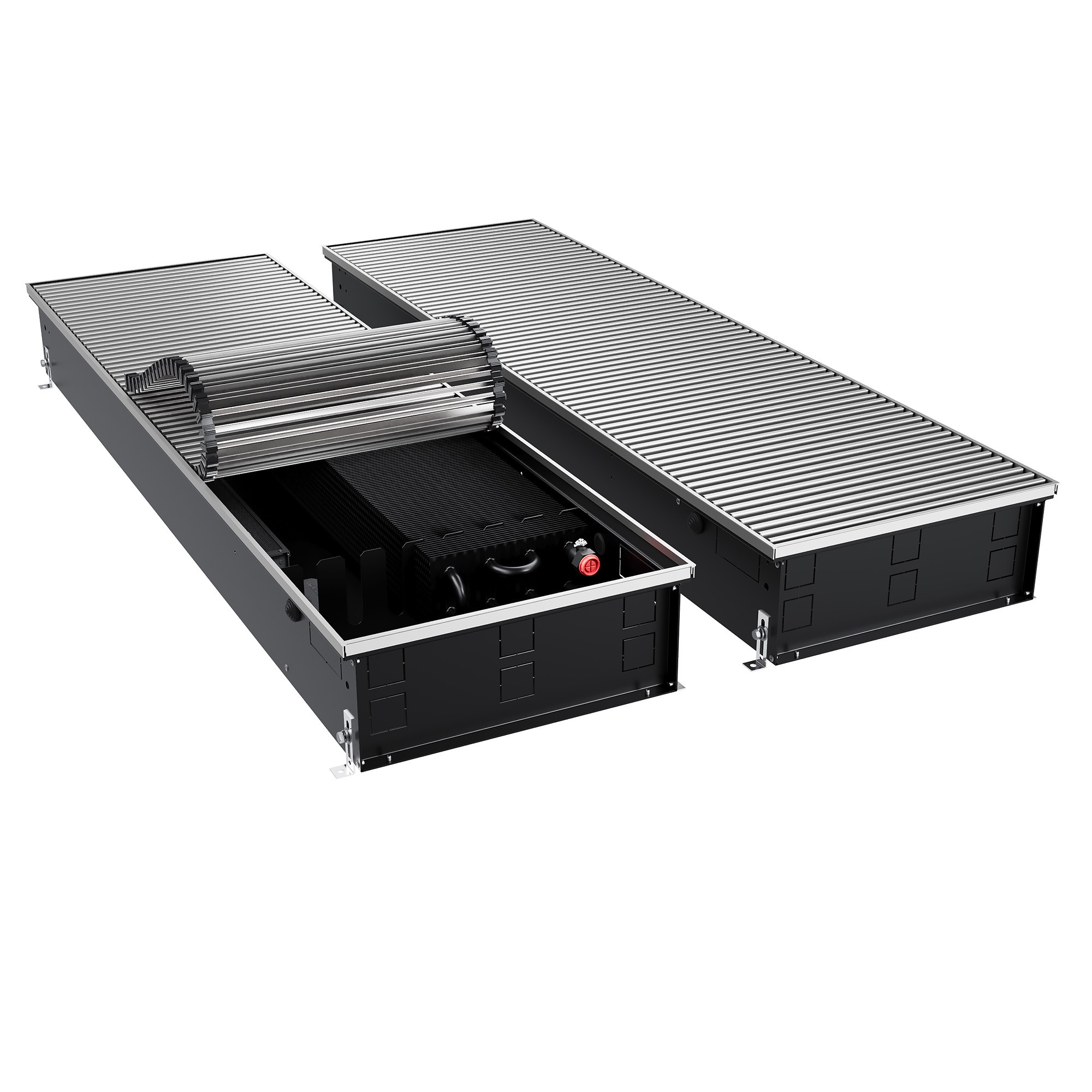 Конвектор внутрипольный Royal Thermo ATRIUM TURBO-150/400/1800-DG-U-NA