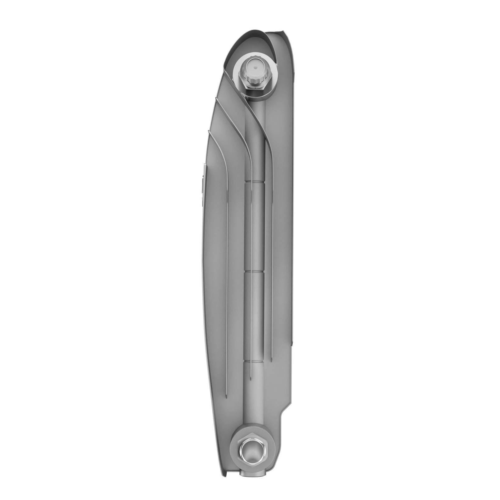 Радиатор Royal Thermo BiLiner 350 Silver Satin VR80 - 6 секц.
