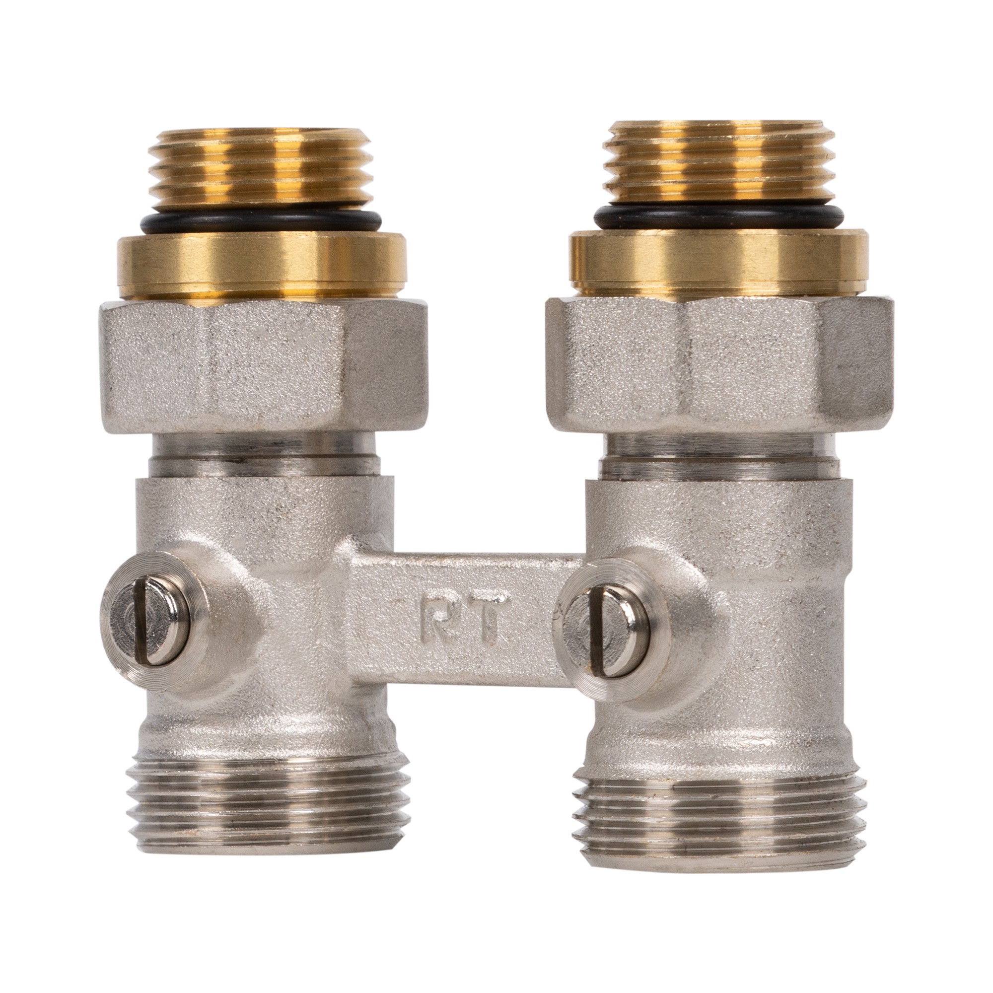 Узел нижнего подключения Royal Thermo прямой ½"х3/4"EK