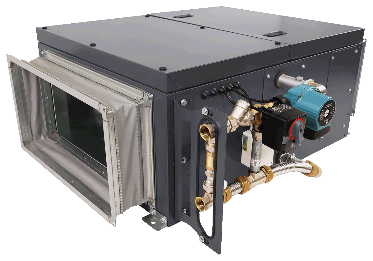Приточная вентиляционная установка серии ZPW-N 1200 INT EC NC