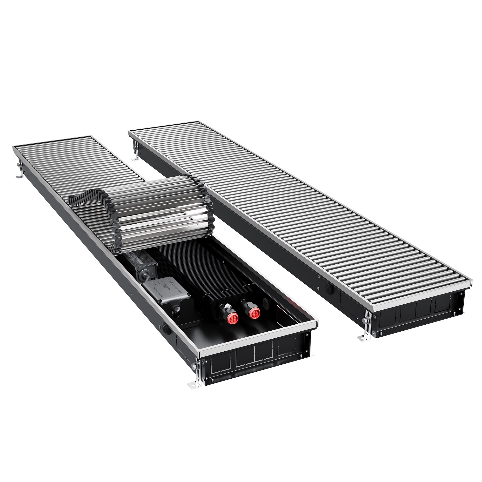Конвектор внутрипольный Royal Thermo ATRIUM TURBO-80/250/3000-DG-U-NA