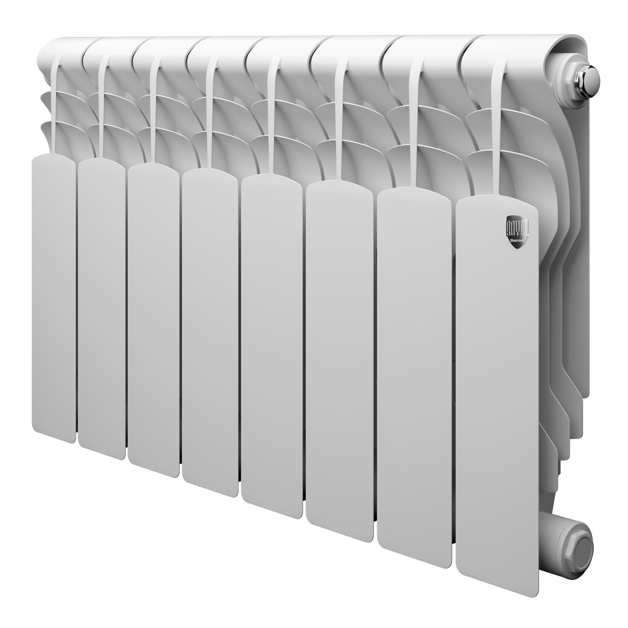 Радиатор биметаллический Royal Thermo Revolution B 350 - 8 секц.