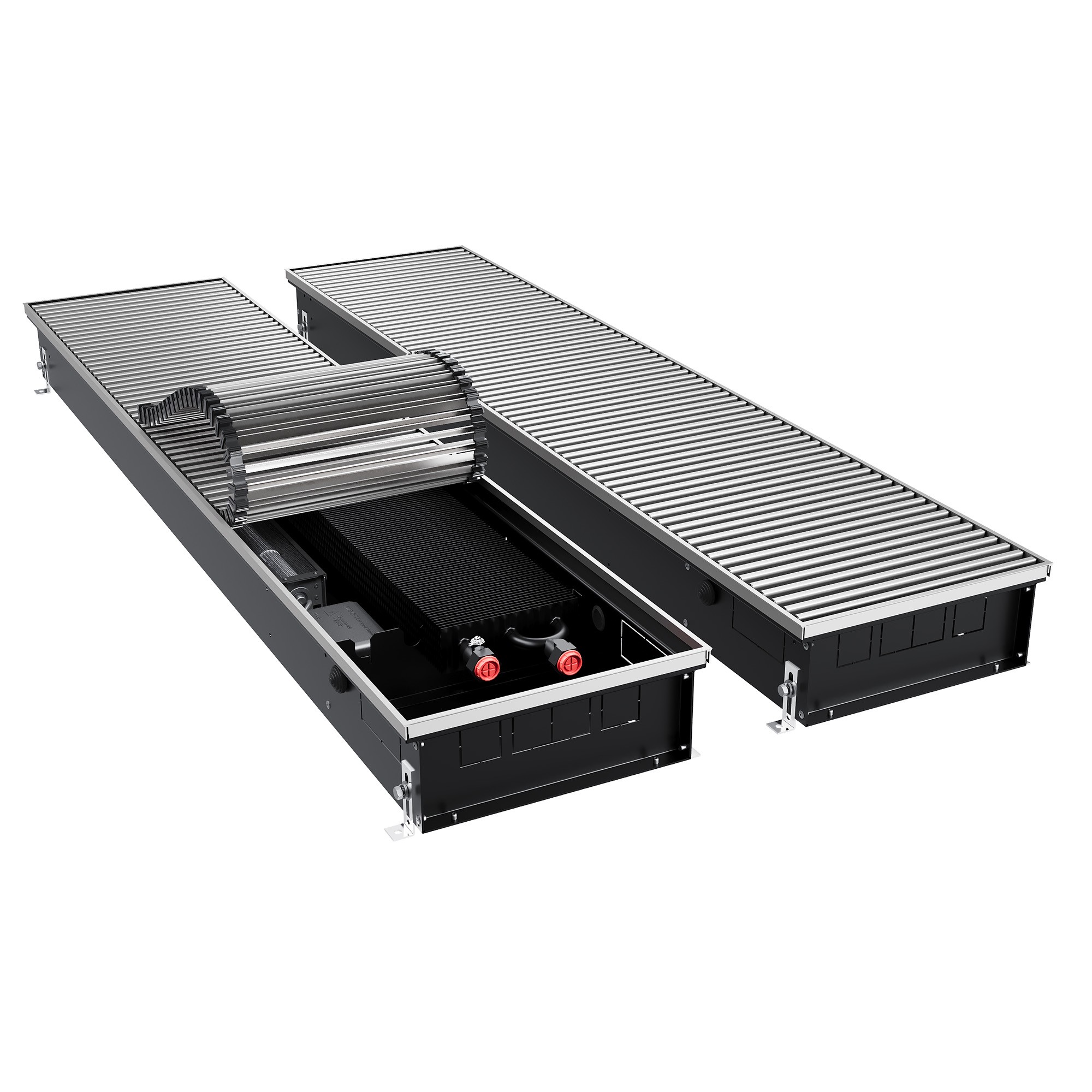 Конвектор внутрипольный Royal Thermo ATRIUM TURBO-110/300/1500-DG-U-NA