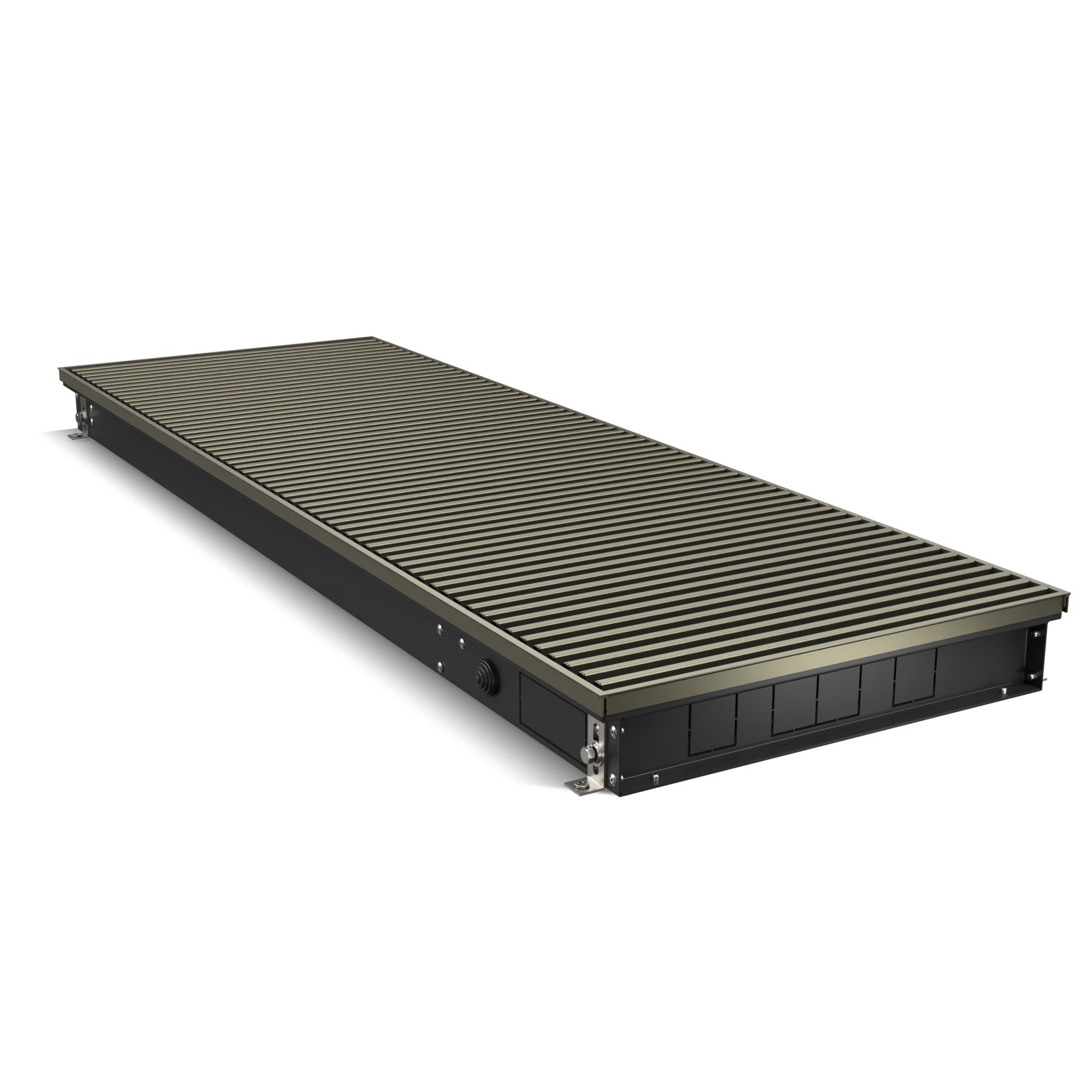 Конвектор внутрипольный Royal Thermo ATRIUM TURBO-80/400/2100-DG-U-DB