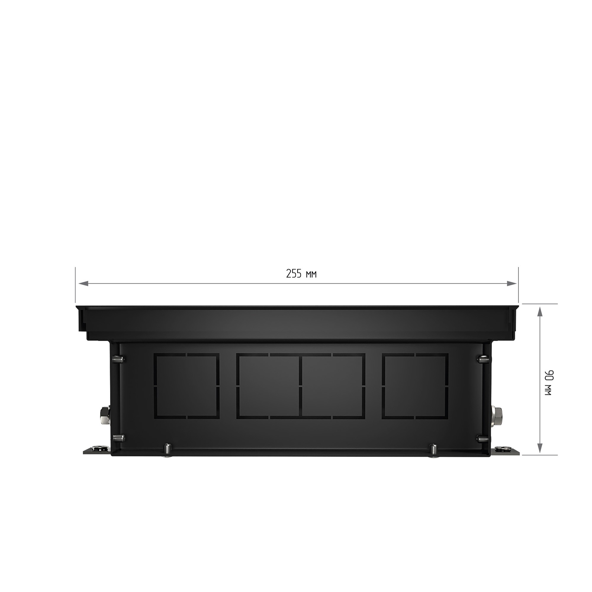 Конвектор внутрипольный Royal Thermo ATRIUM TURBO-90/250/1600-DG-U-AU