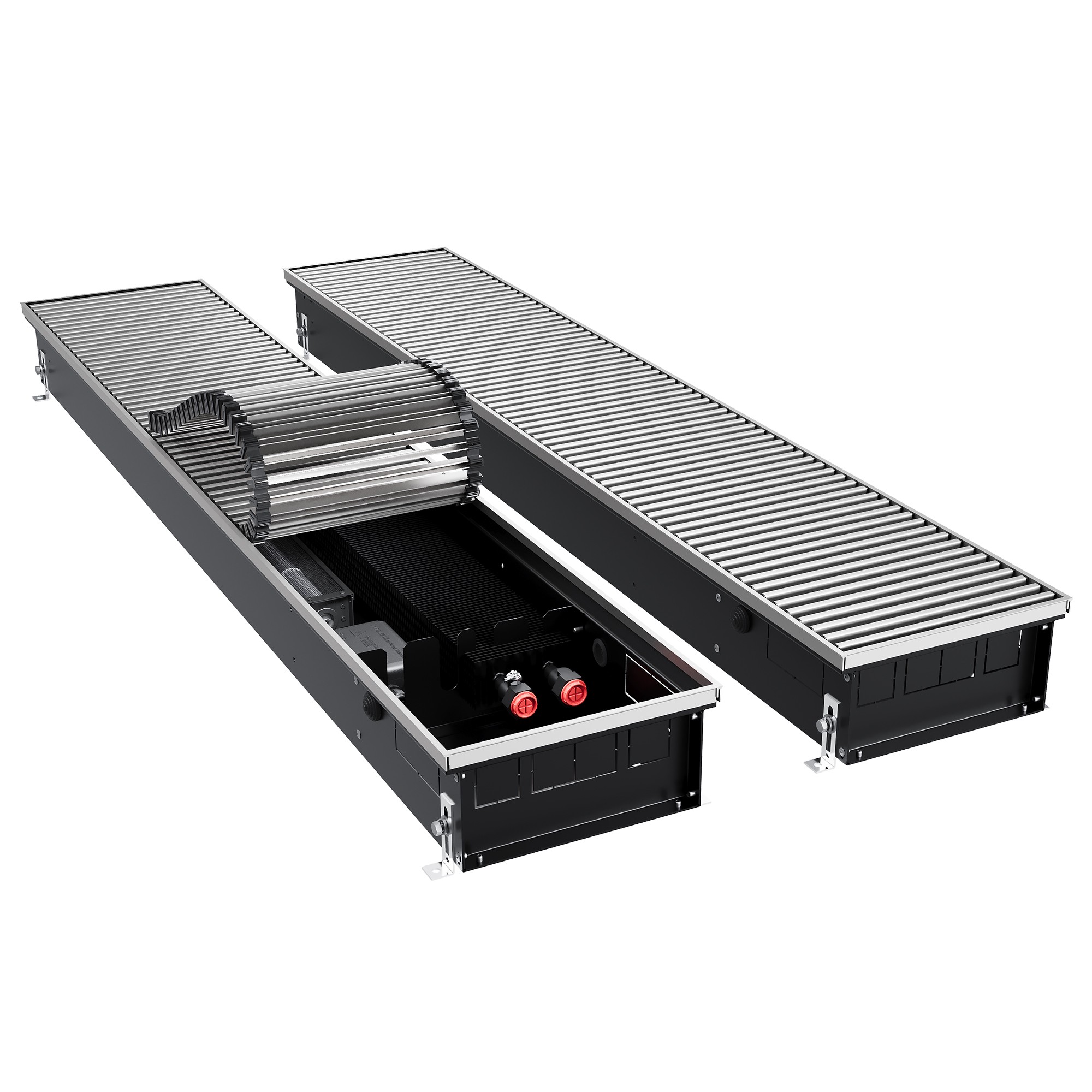 Конвектор внутрипольный Royal Thermo ATRIUM TURBO-110/250/1700-DG-U-NA