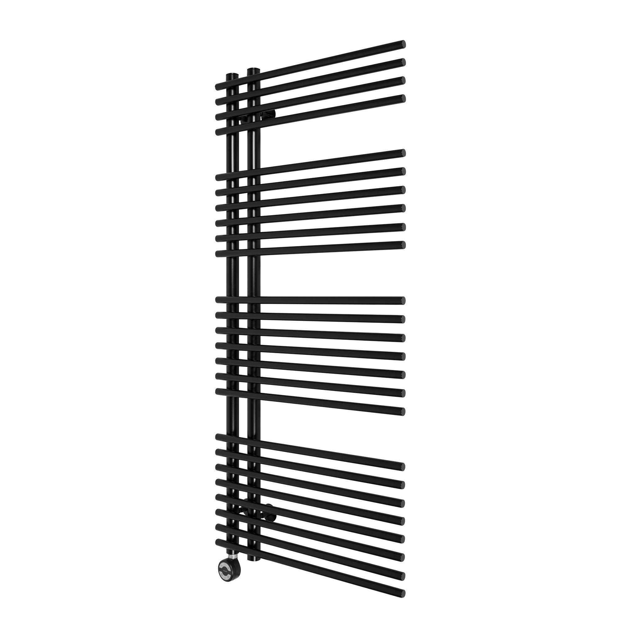 Полотенцесушитель Royal Thermo Pino П25 500х1200 электро (встроен. диммер) черный