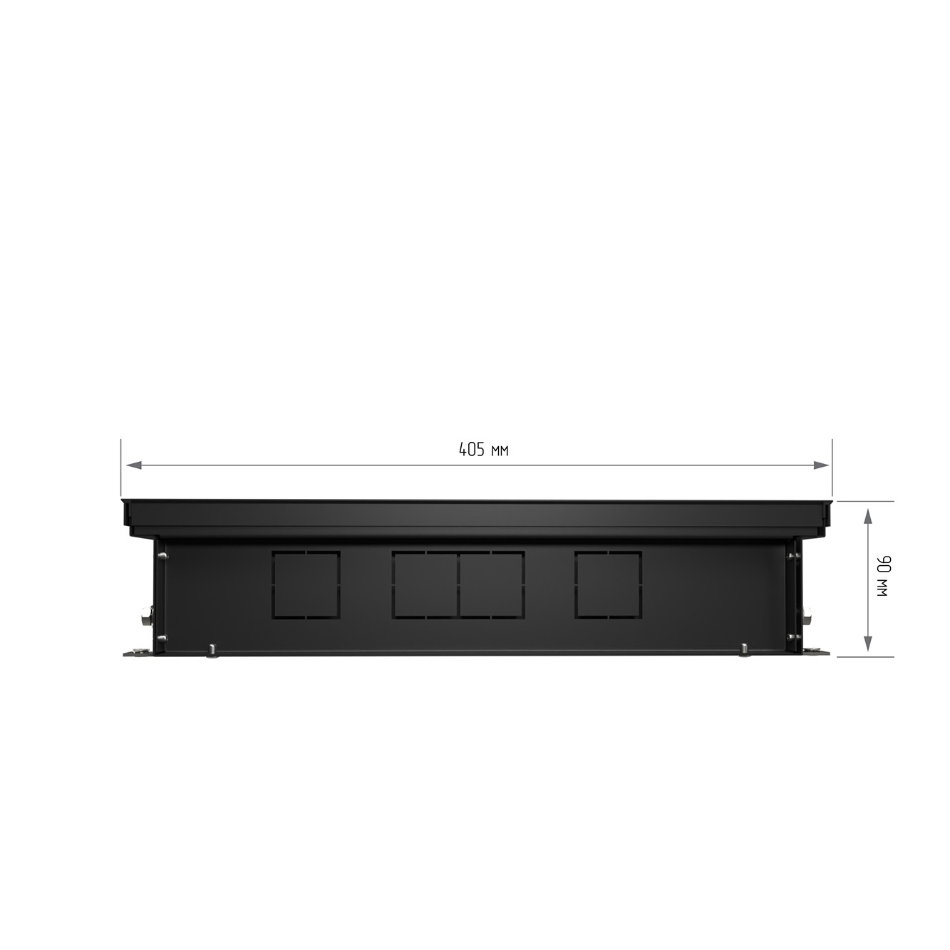Конвектор внутрипольный Royal Thermo ATRIUM TURBO-90/400/1200-DG-U-AU