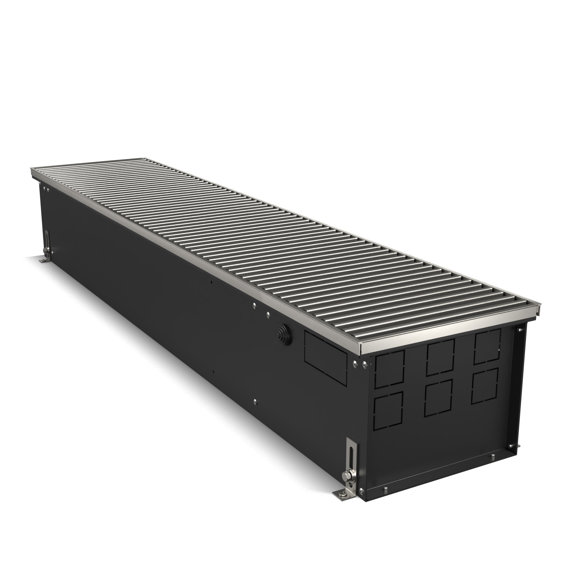 Конвектор внутрипольный Royal Thermo ATRIUM TURBO-190/250/2200-DG-U-NA