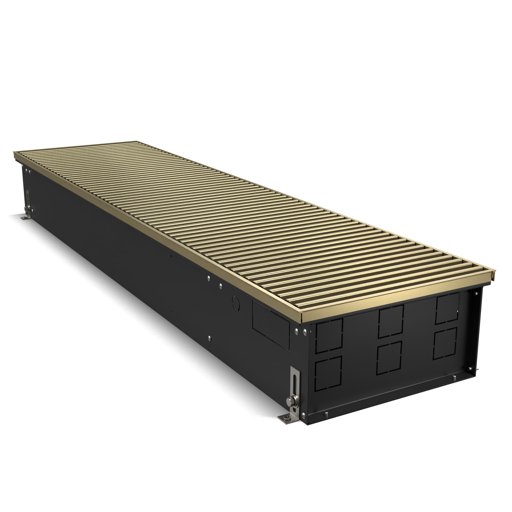 Конвектор внутрипольный Royal Thermo ATRIUM TURBO-150/300/1400-DG-U-AU