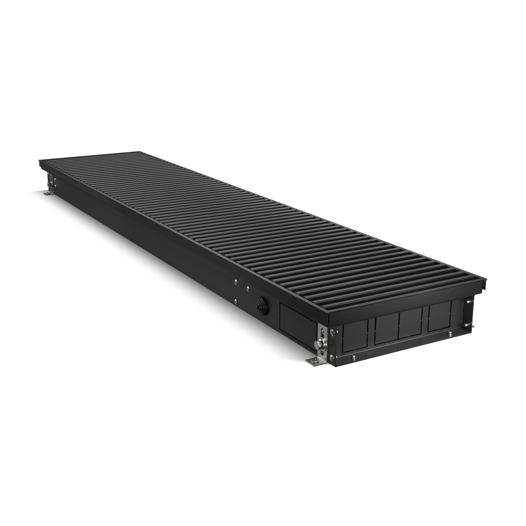 Конвектор внутрипольный Royal Thermo ATRIUM TURBO-80/250/1300-DG-U-BL