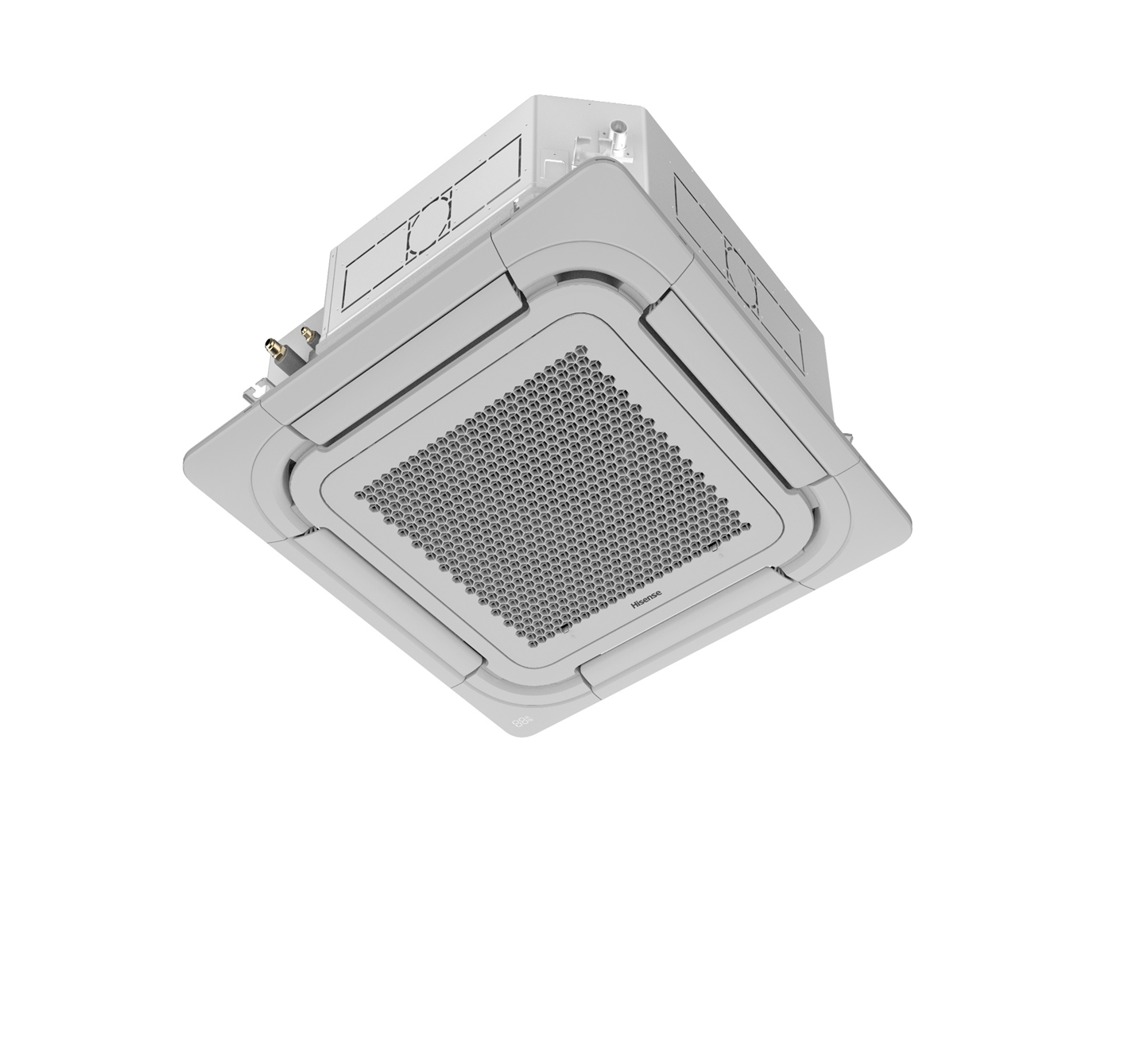 Инверторная сплит-система кассетного типа HISENSE серии HEAVY EU DC INVERTER R32 Wi-Fi ACT-12UR4RCC8/PE-QEA/LD/AUW-12U4RS8 (комплект)