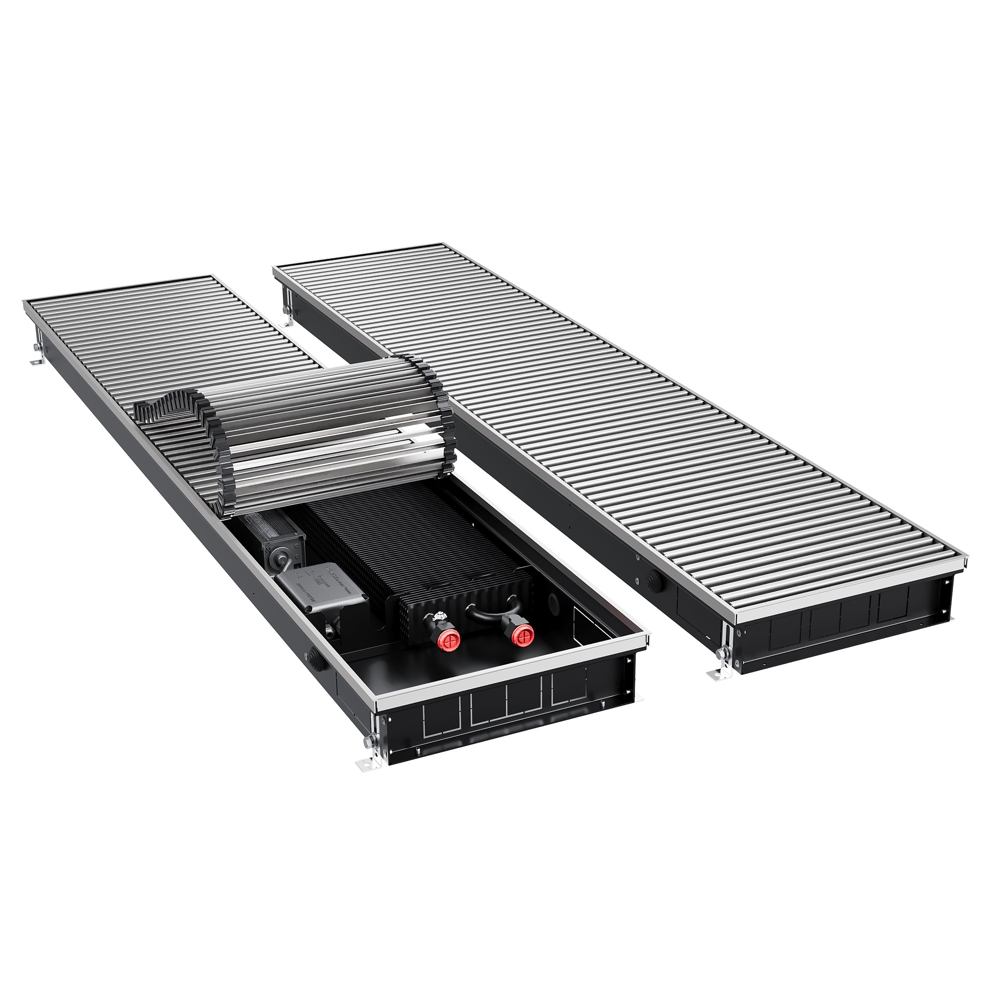 Конвектор внутрипольный Royal Thermo ATRIUM TURBO-80/300/1700-DG-U-NA