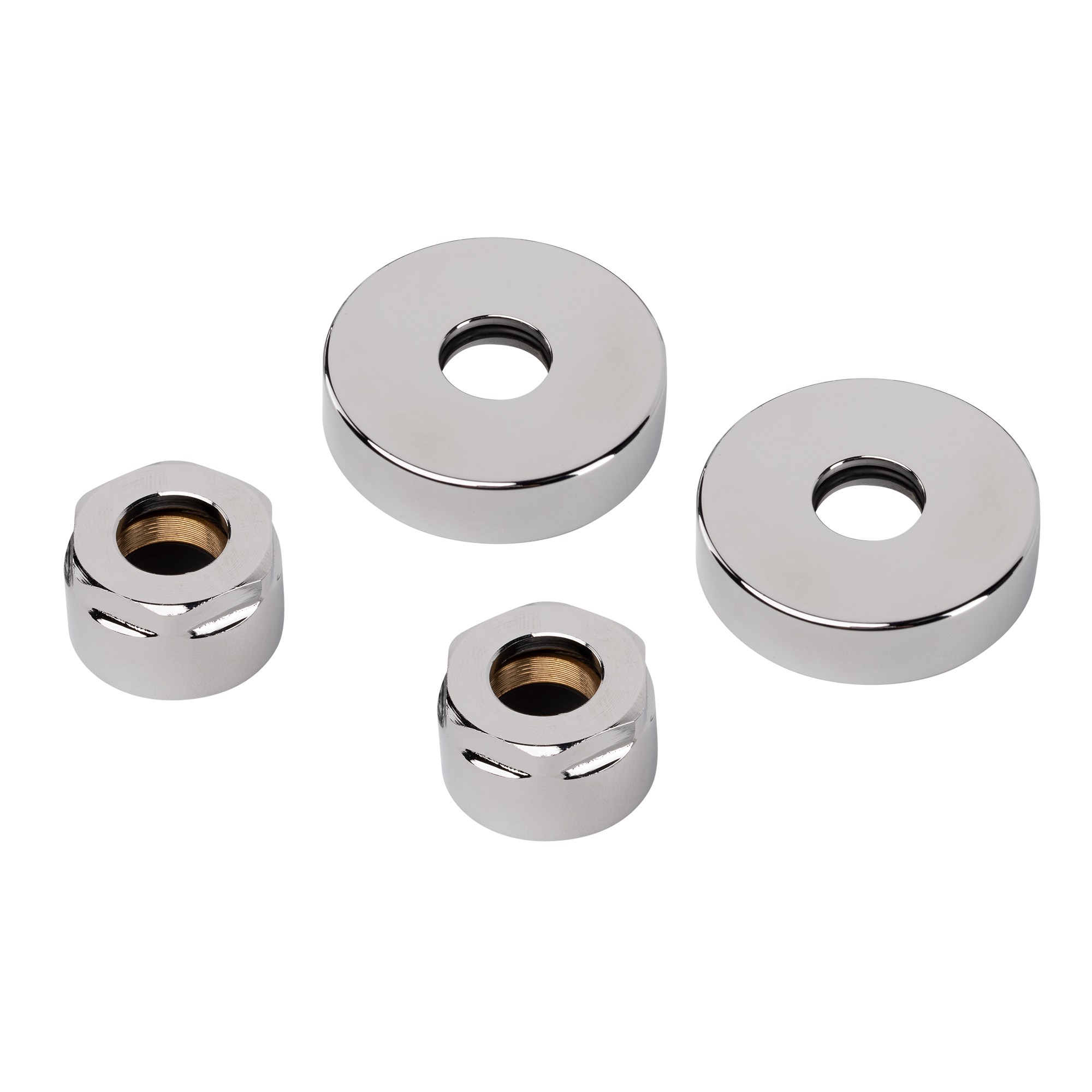 Набор подключения Royal Thermo Design 3/4" ЕК - 15 мм (хром)
