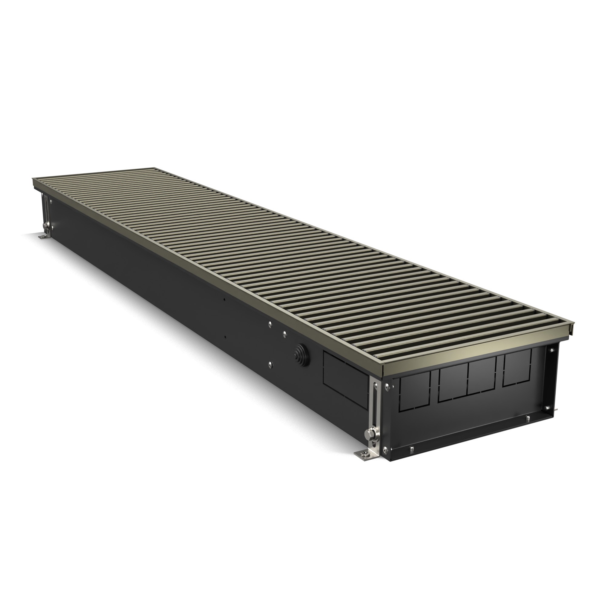 Конвектор внутрипольный Royal Thermo ATRIUM TURBO-110/250/2500-DG-U-DB