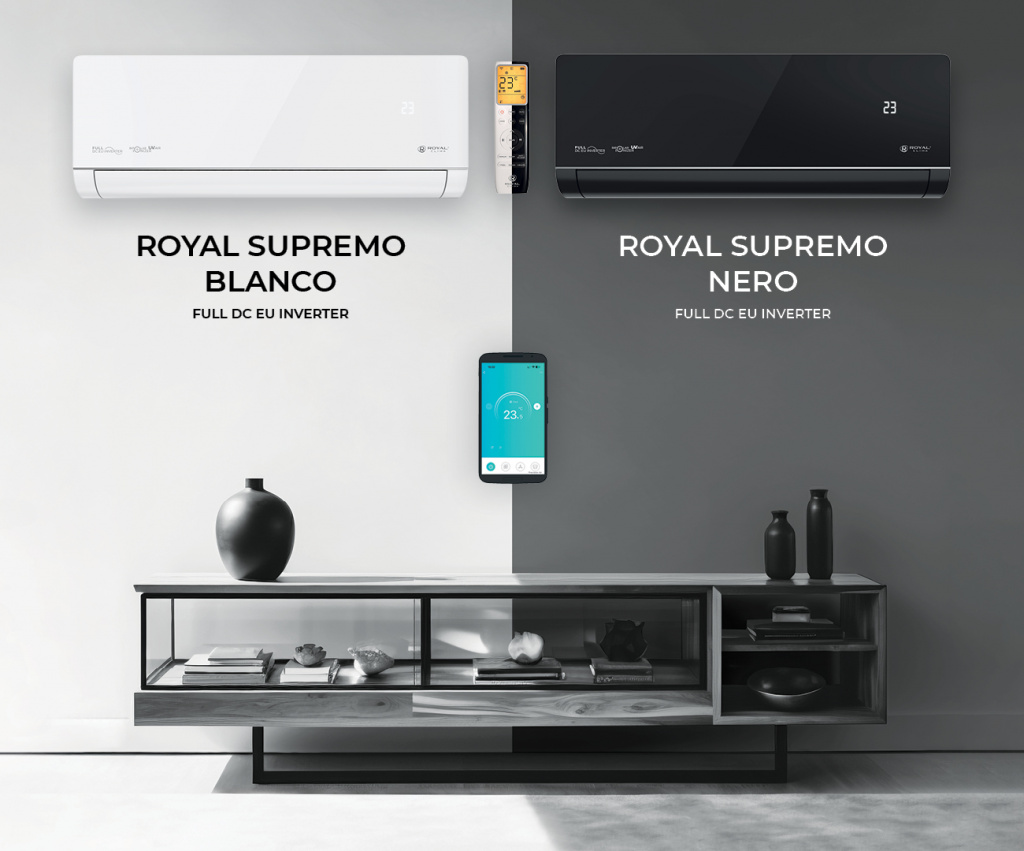 ROYAL SUPREMO Full DC EU Inverter – инверторные кондиционеры