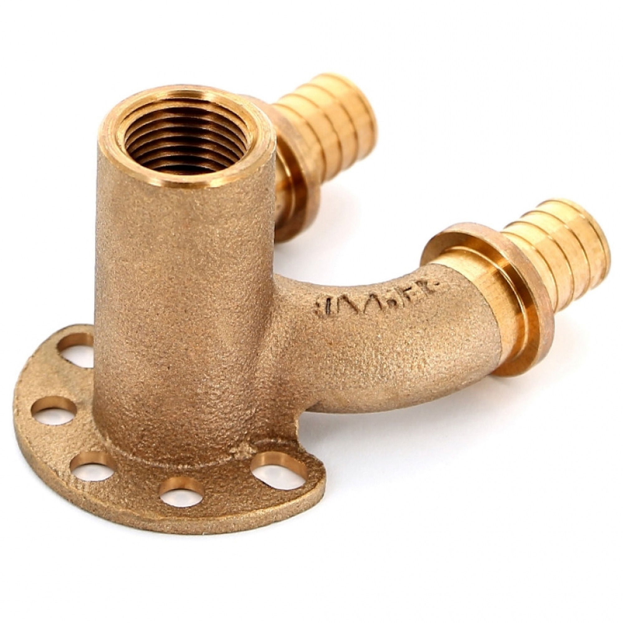 Угольник REHAU настенный ВР 20/20-1/2" RX+ длинный , бронза
